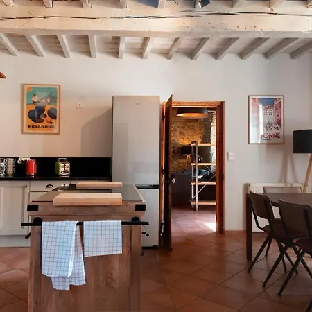 La Bastide 1767 De Charme Avec Piscine 15x5, Climatisation, 4 Chambres, Cuisine Exterieur ヴィラ