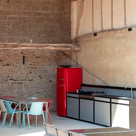 La Bastide 1767 De Charme Avec Piscine 15x5, Climatisation, 4 Chambres, Cuisine Exterieur ヴィラ