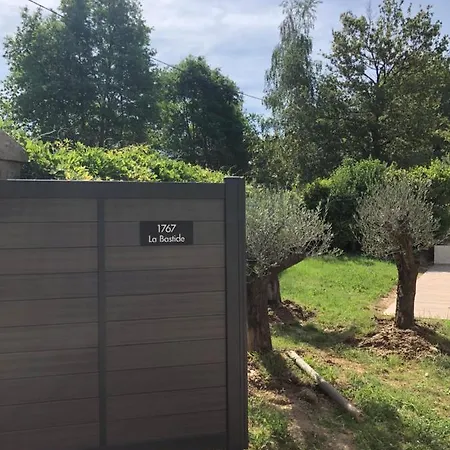 Willa La Bastide 1767 De Charme Avec Piscine 15x5, Climatisation, 4 Chambres, Cuisine Exterieur Saint-Mont