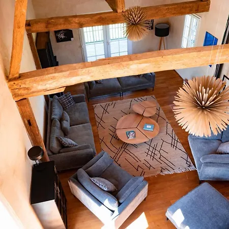 Willa La Bastide 1767 De Charme Avec Piscine 15x5, Climatisation, 4 Chambres, Cuisine Exterieur Saint-Mont